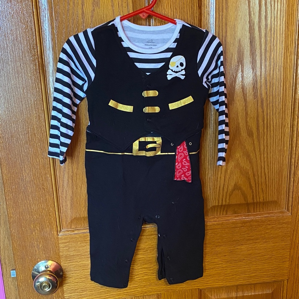 Pirate Halloween Costume 12 Month